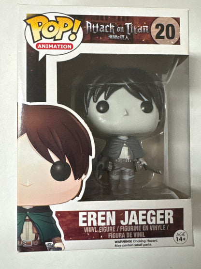 Attack on Titan - Eren Jaeger (Black and White) Pop Vinyl #20