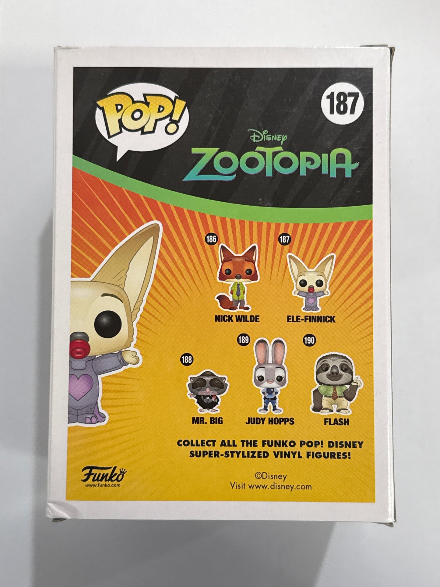 Ele-Finnick - Zootropolis Pop! Vinyl #187