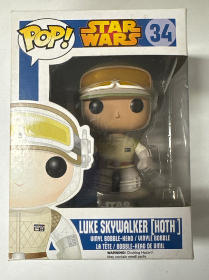 Star Wars - Luke Skywalker (Hoth) Pop Vinyl #34