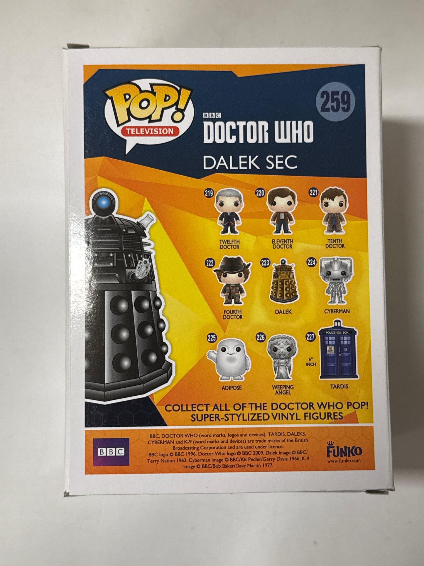 Doctor Who - Dalek Sec Pop! Vinyl #259