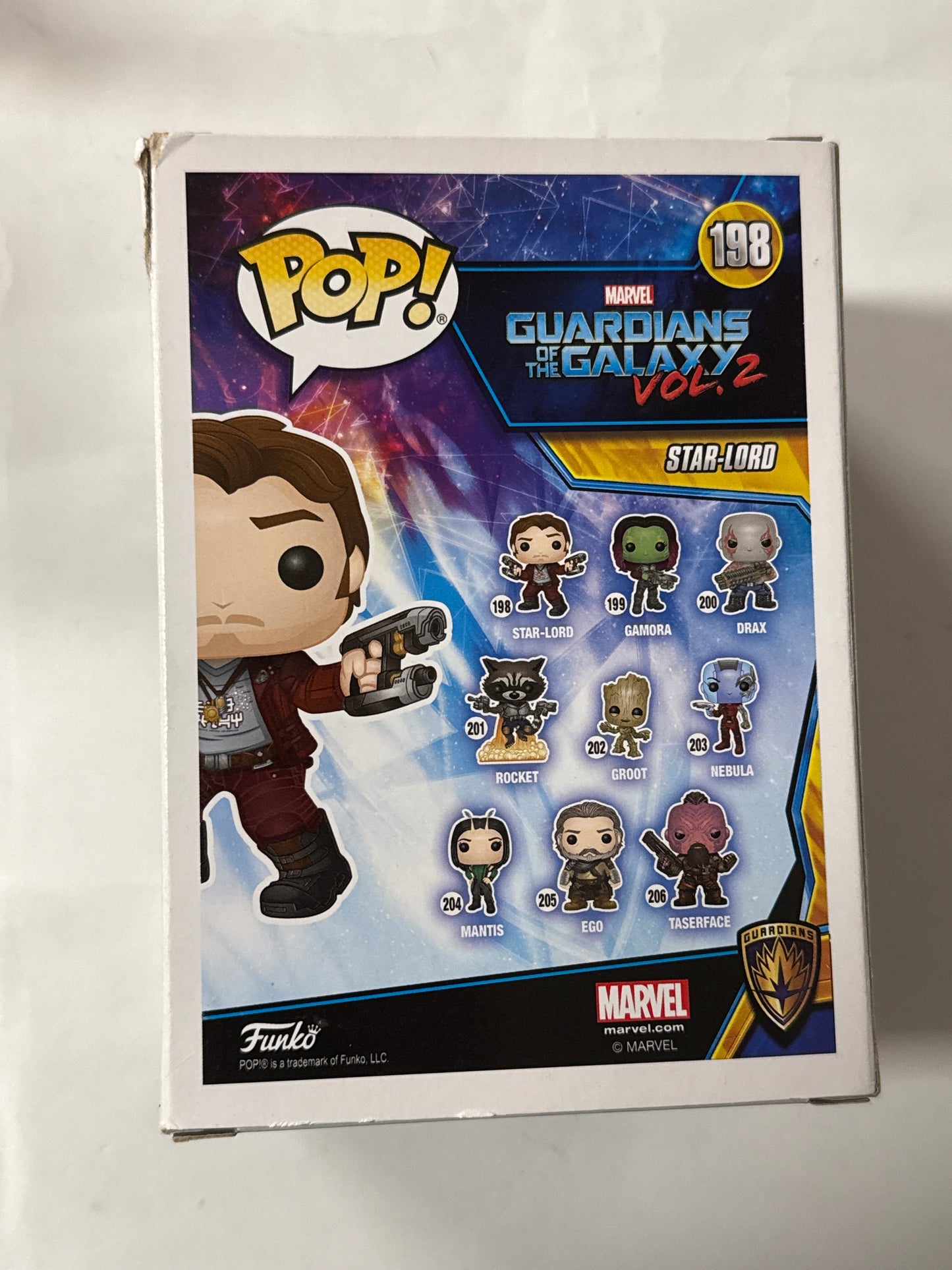 Guardians of the Galaxy: Vol. 2 - Star-Lord Pop! Vinyl #198