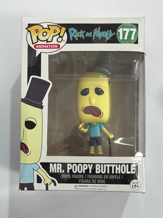 Rick and Morty - Mr Poopy Butthole Pop! Vinyl  #177