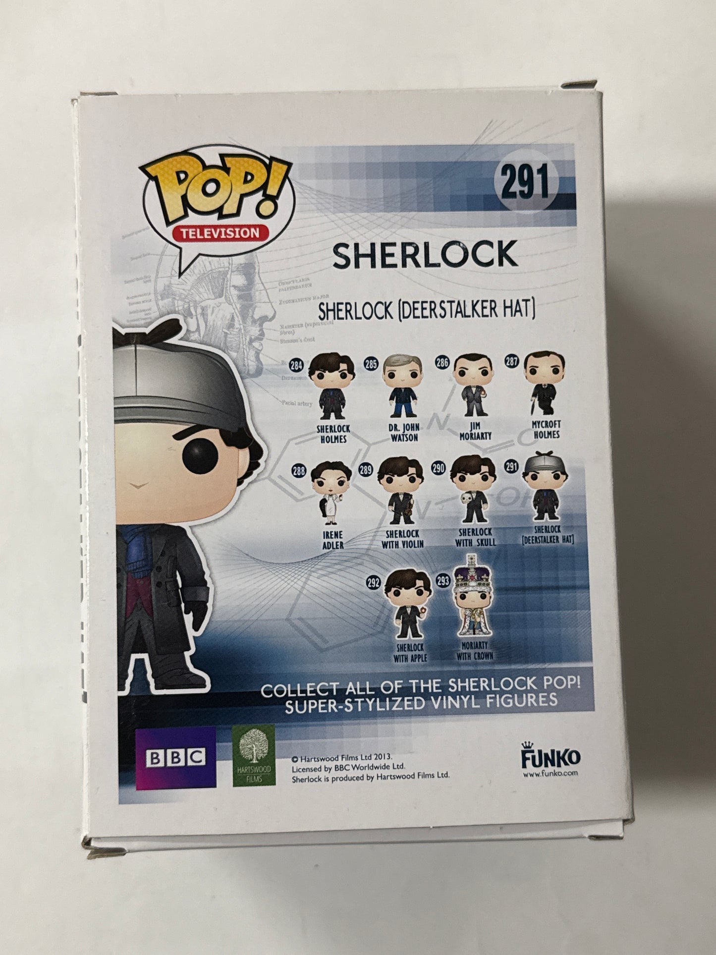 Sherlock - Sherlock Holmes (with Deerstalker Hat) Pop Vinyl #291