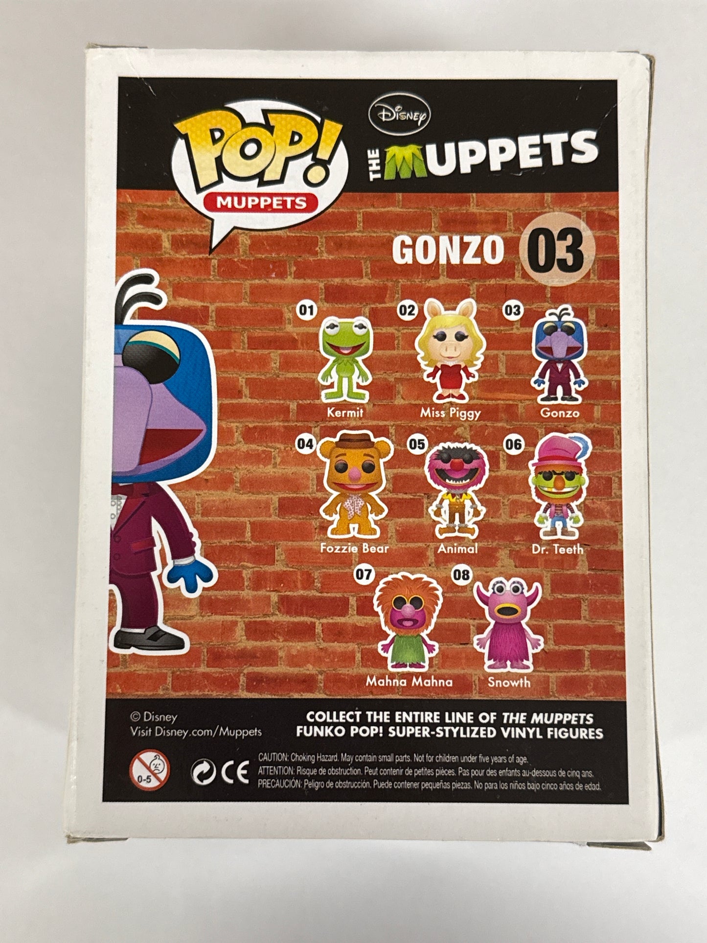 The Muppets - Gonzo Pop! Vinyl #03