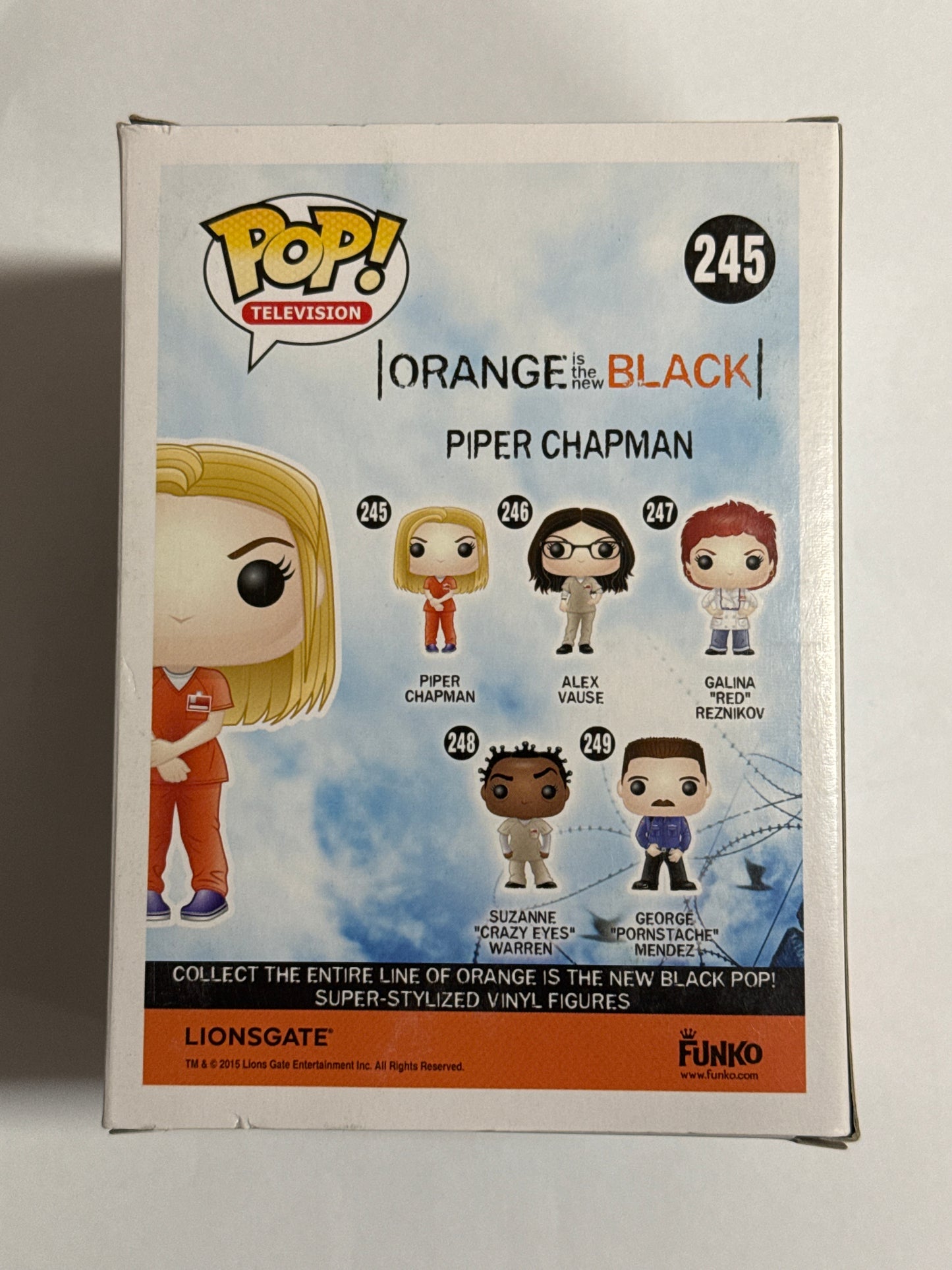 Orange Is The New Black - Piper Chapman Pop! Vinyl #245