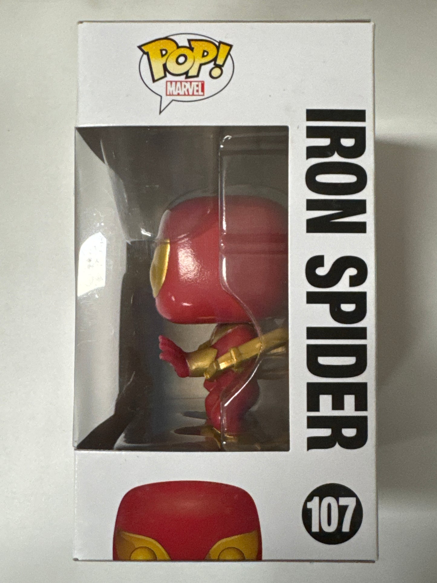 Spider-Man - Iron Spider US Exclusive Pop! Vinyl #107