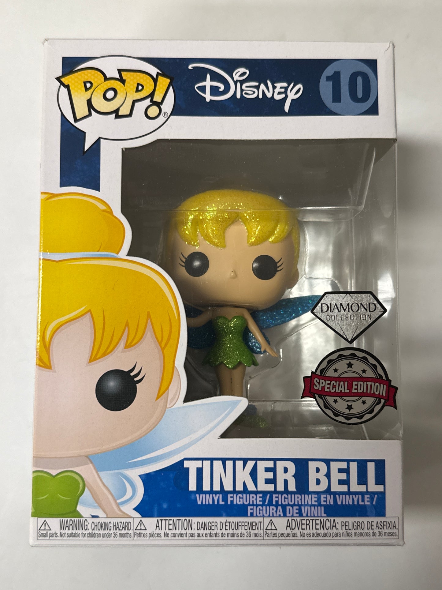 Peter Pan (1953) - Tinker Bell Diamond Glitter Exclusive Pop! Vinyl #10