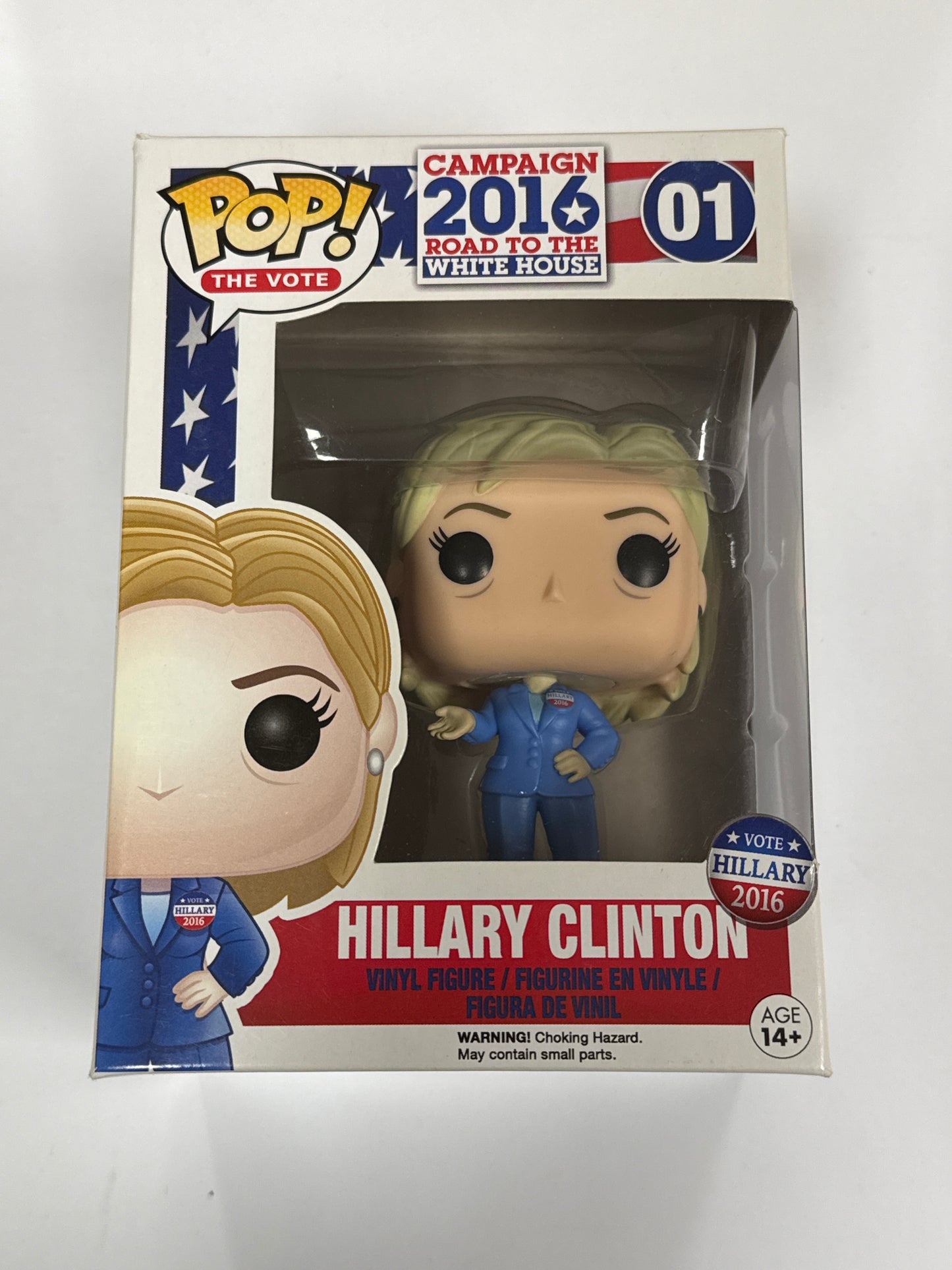 Campaign 2016 Road to White House - Hilary Clinton Pop! Vinyl #01