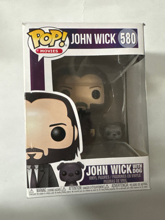 John Wick - John Wick with Dog Pop! Vinyl #580