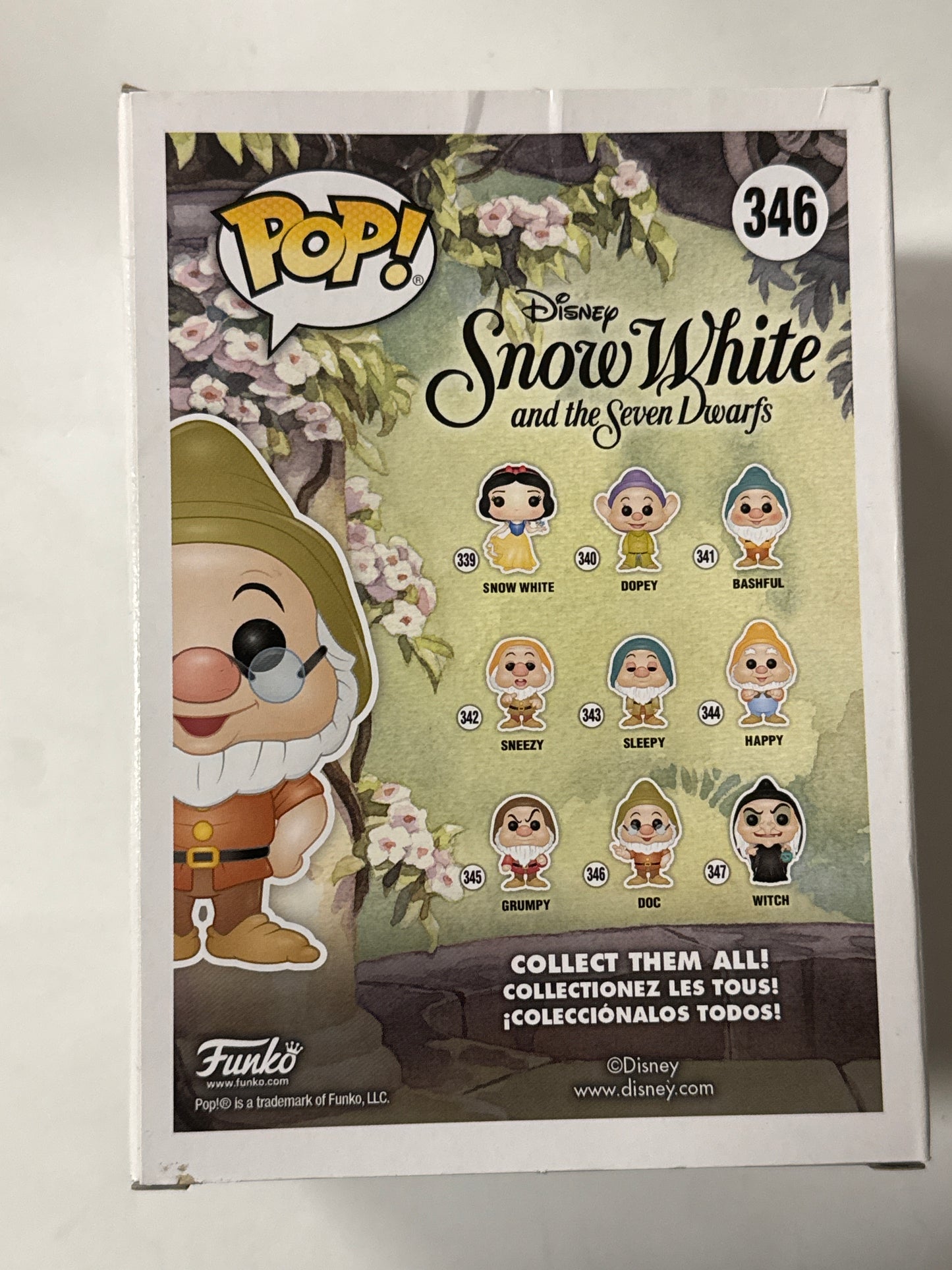 Snow White And The Seven Dwarfs - Doc Pop! Vinyl #346