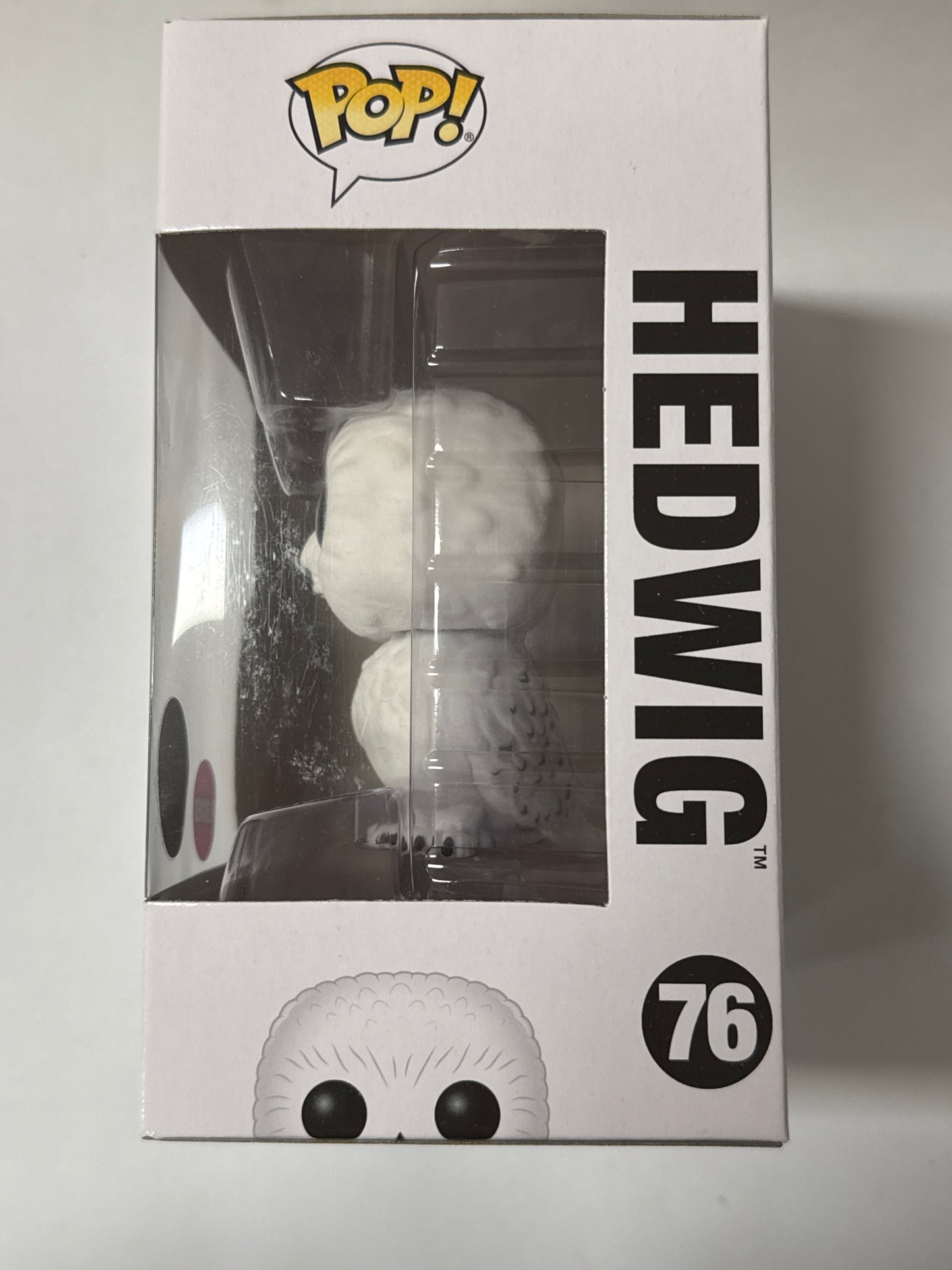 Harry Potter - Hedwig Flocked US Exclusive Pop! Vinyl #76