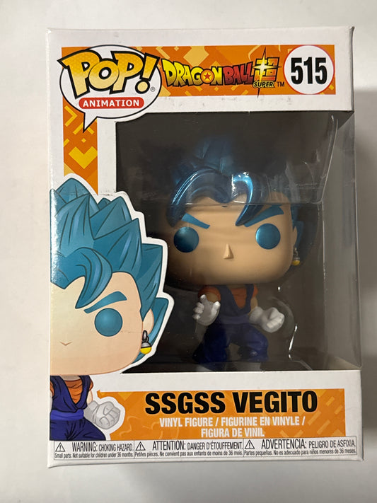 Dragon Ball Super - SSGSS Vegito Metallic Pop! Vinyl #515