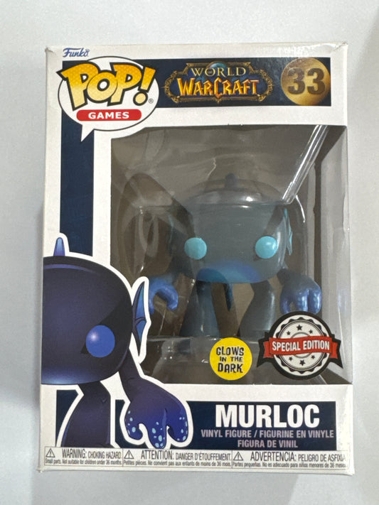 World of Warcraft - Murloc Black Glow US Exclusive Pop! Vinyl #33