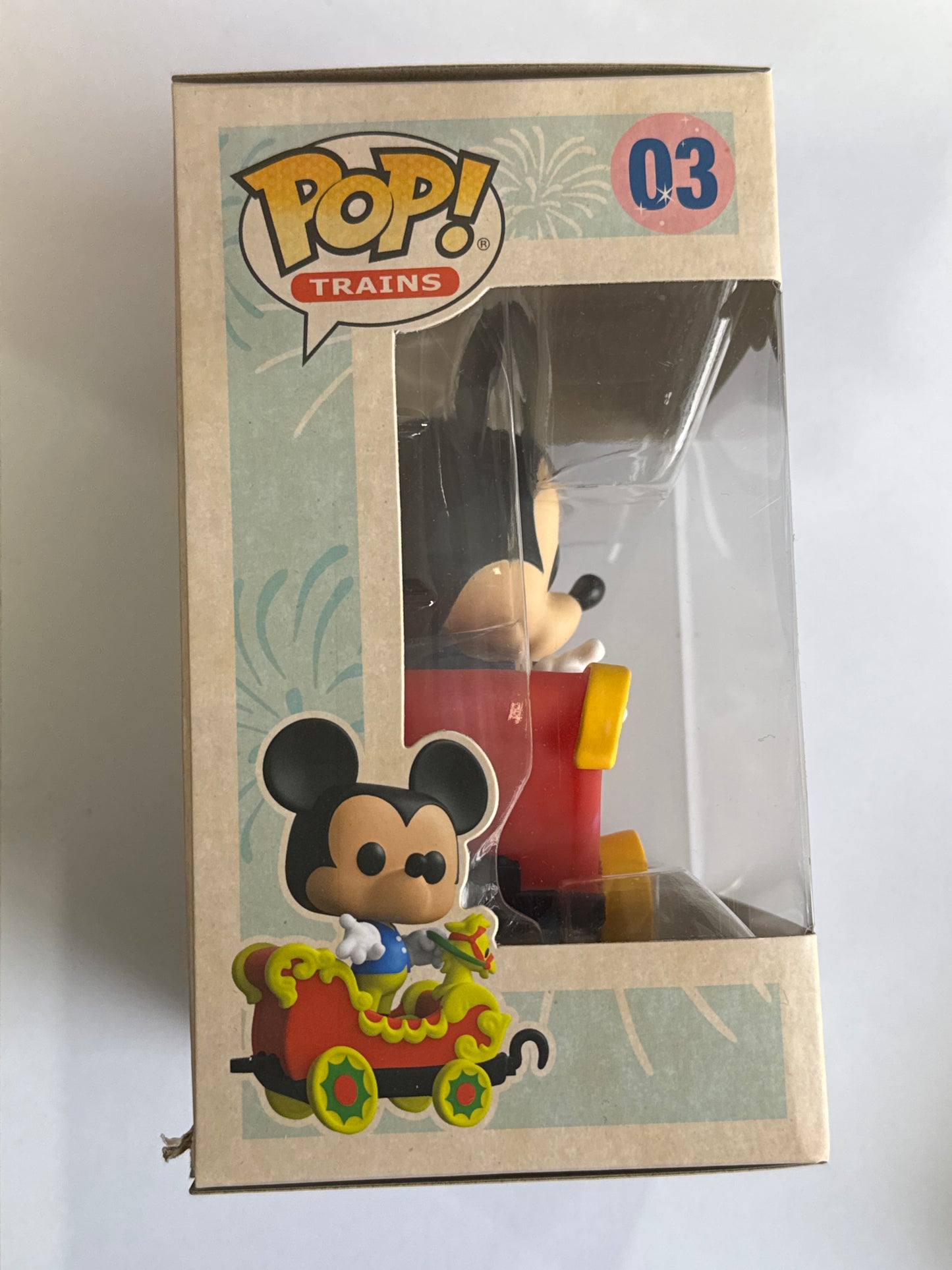 Disneyland 65th Anniversary - Mickey in Train Carriage Pop! Vinyl #03