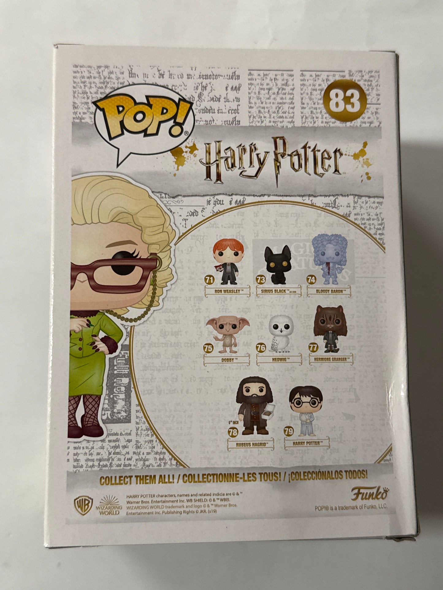 Harry Potter - Rita Skeeter SDCC 2019 Exclusive Pop! Vinyl #83