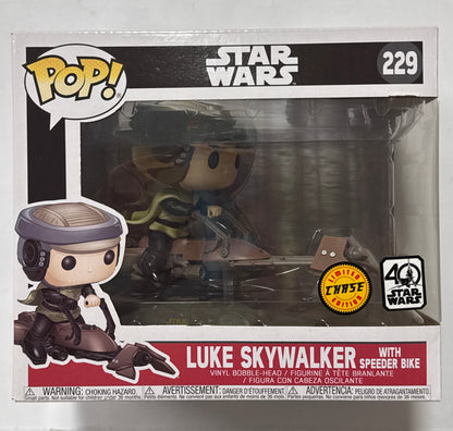 Star Wars -  Luke Skywalker with Speeder Bike Pop! Ride #229