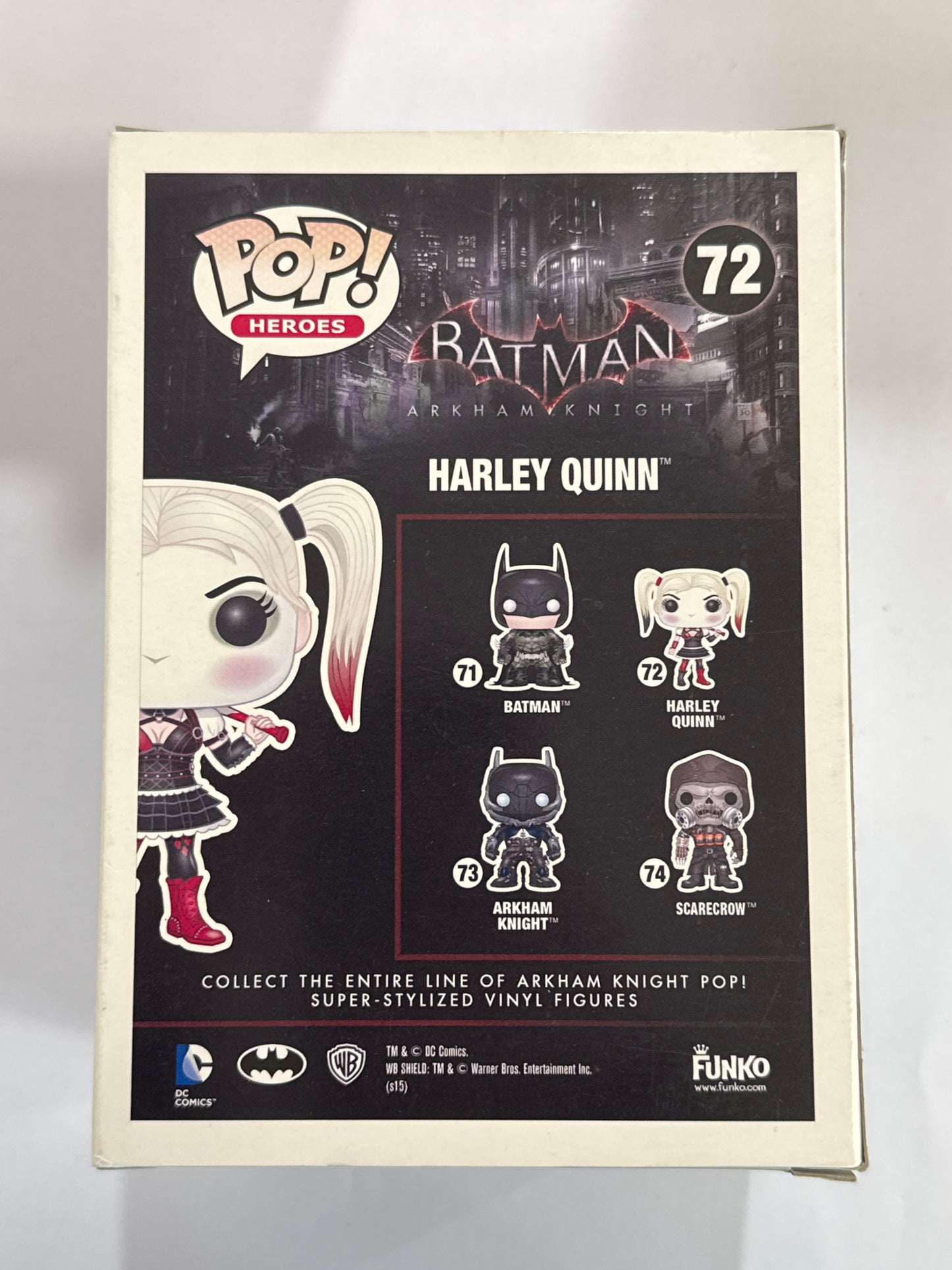 Batman Arkham Knight - Harley Quinn Pop! Vinyl #72