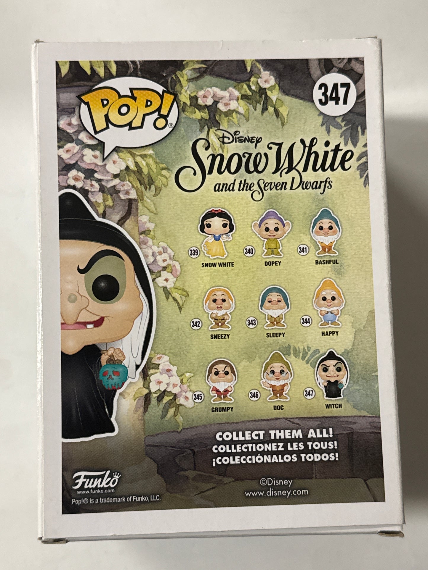 Snow White And The Seven Dwarfs - Witch Pop! Vinyl #347