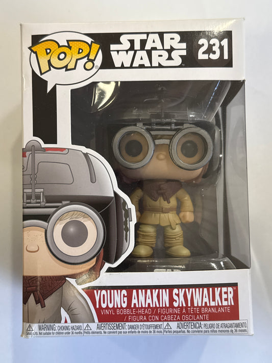 Star Wars - Young Anakin Skywalker US Exclusive Pop! Vinyl #231