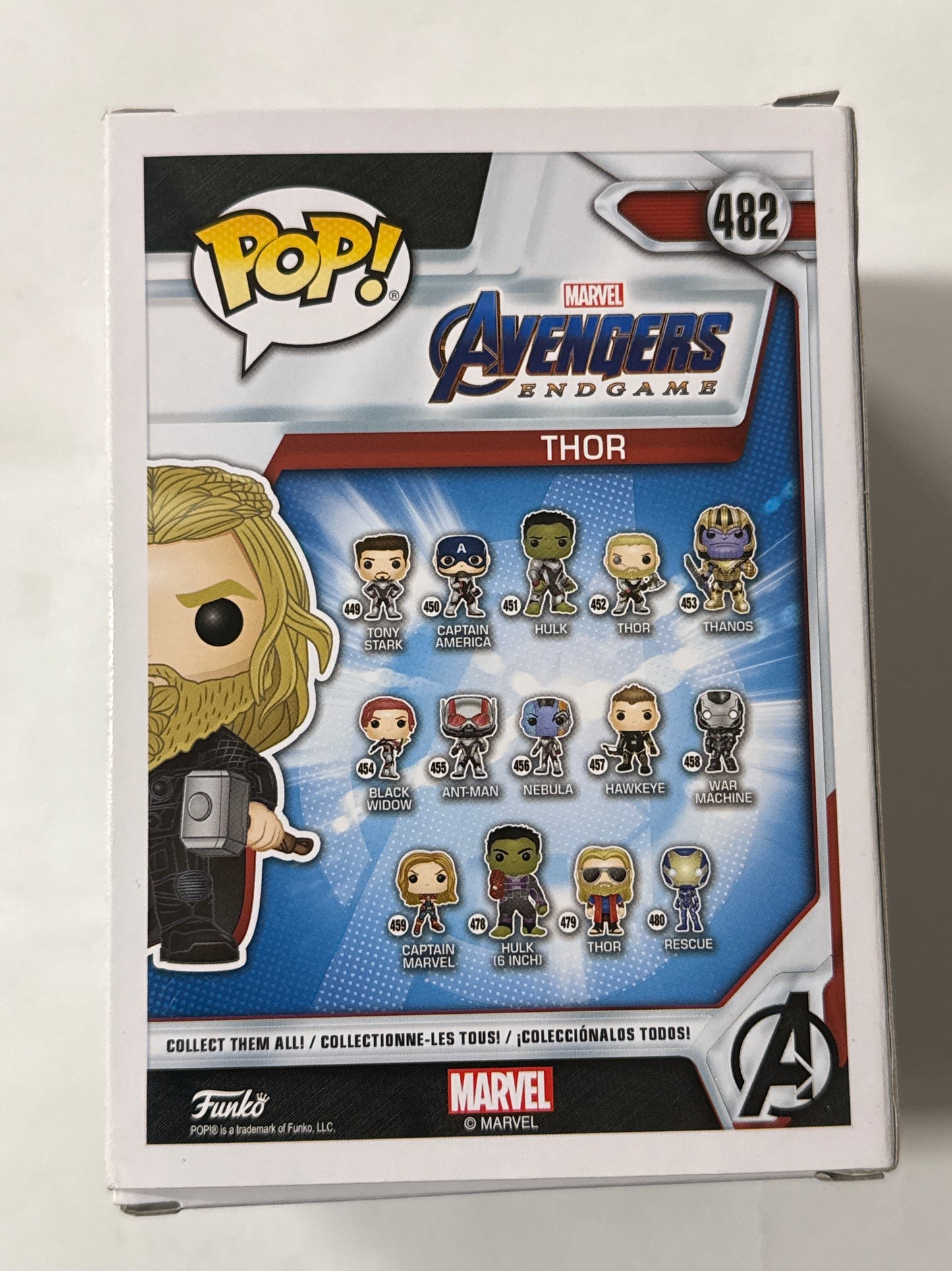 Avengers 4: Endgame - Thor with Weapons Pop! Vinyl #482