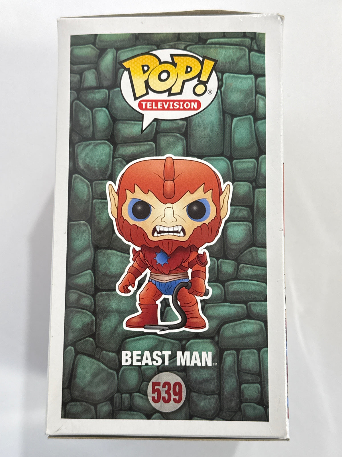 Masters of the Universe - Beast Man Flocked 2017 New York US Exclusive Pop! Vinyl  #539