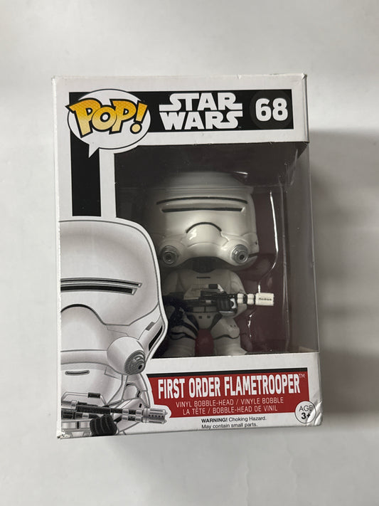 Star Wars - First Order Flametrooper Pop! Vinyl #68