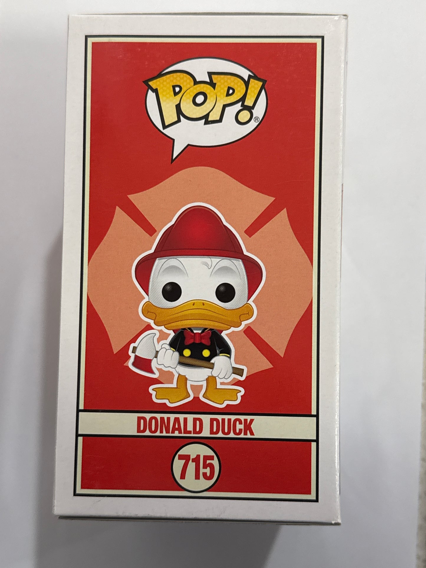 Disney - Donald Duck Fireman 2019 NYCC Exclusive Pop! Vinyl #715