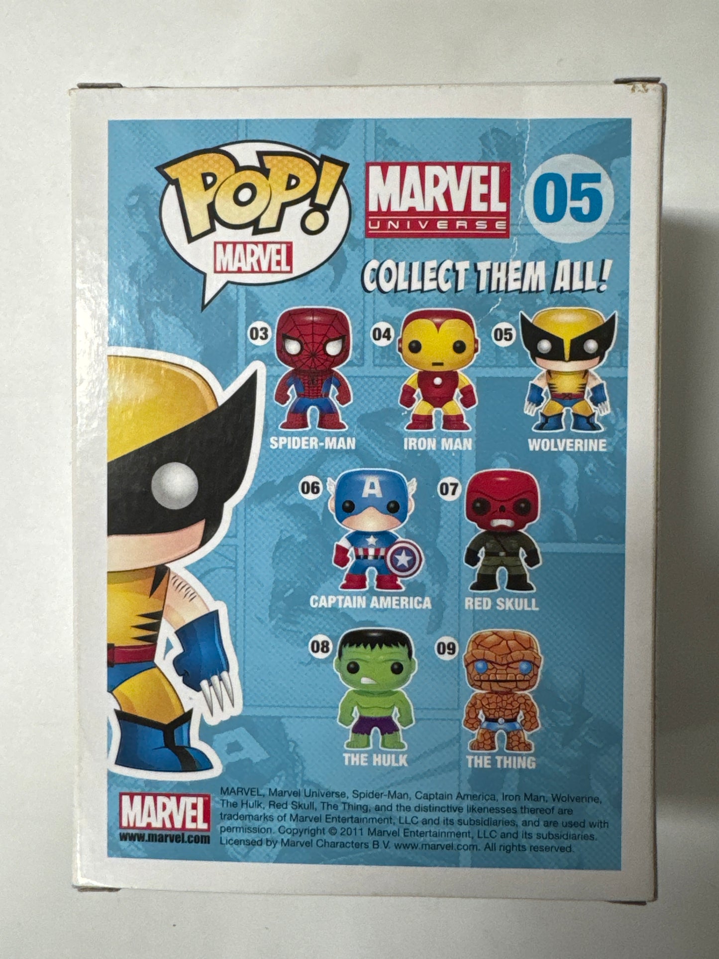 Marvel Comics - Wolverine Brown Suit Variant Pop! Vinyl #05