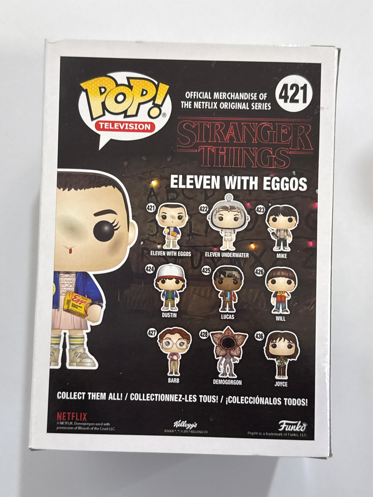 Stranger Things - Eleven with Eggos Chase Pop! Vinyl #421