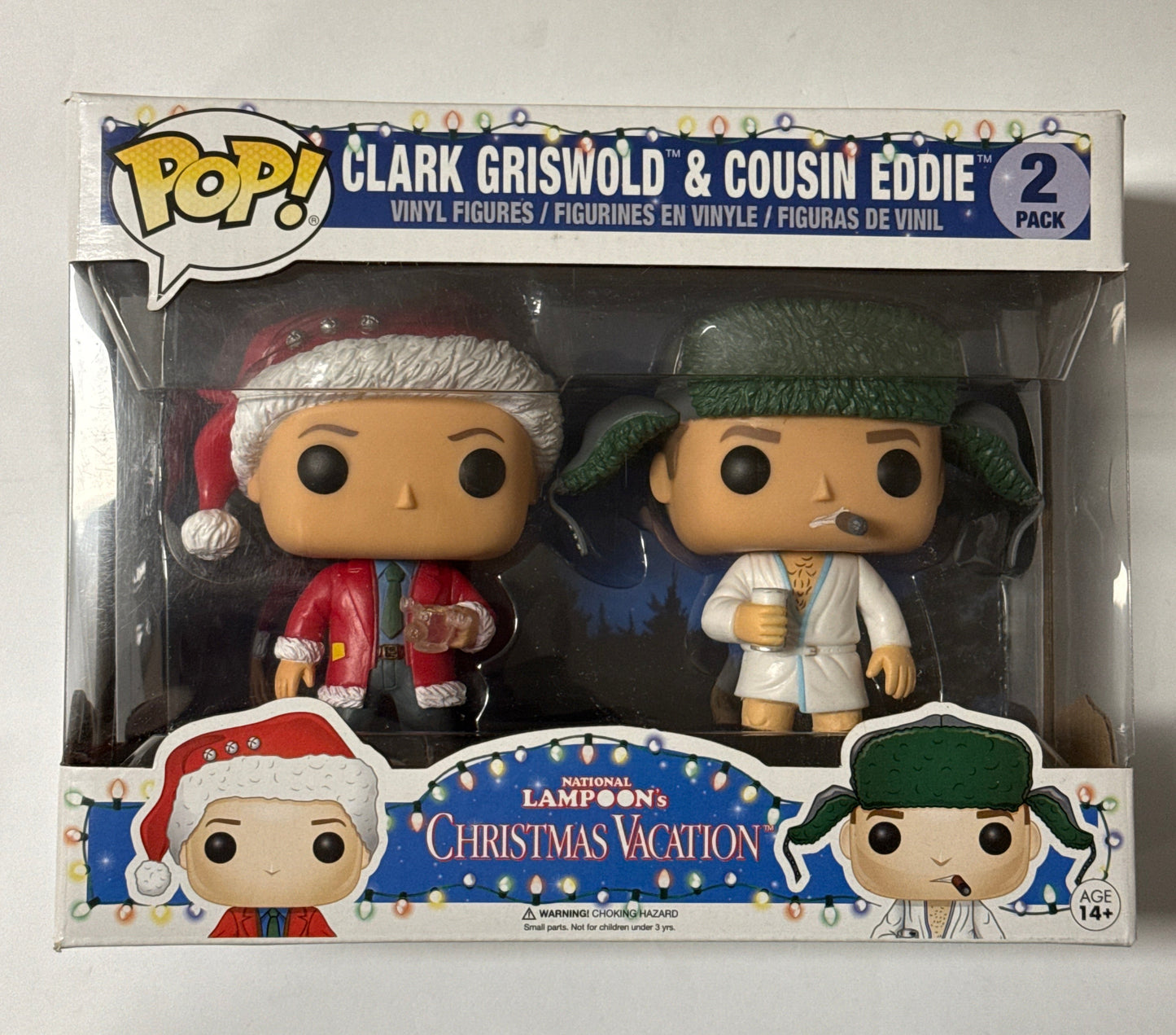 National Lampoon's Christmas Vacation - Clark Griswold & Cousin Eddie 2-Pack Pop! Vinyl