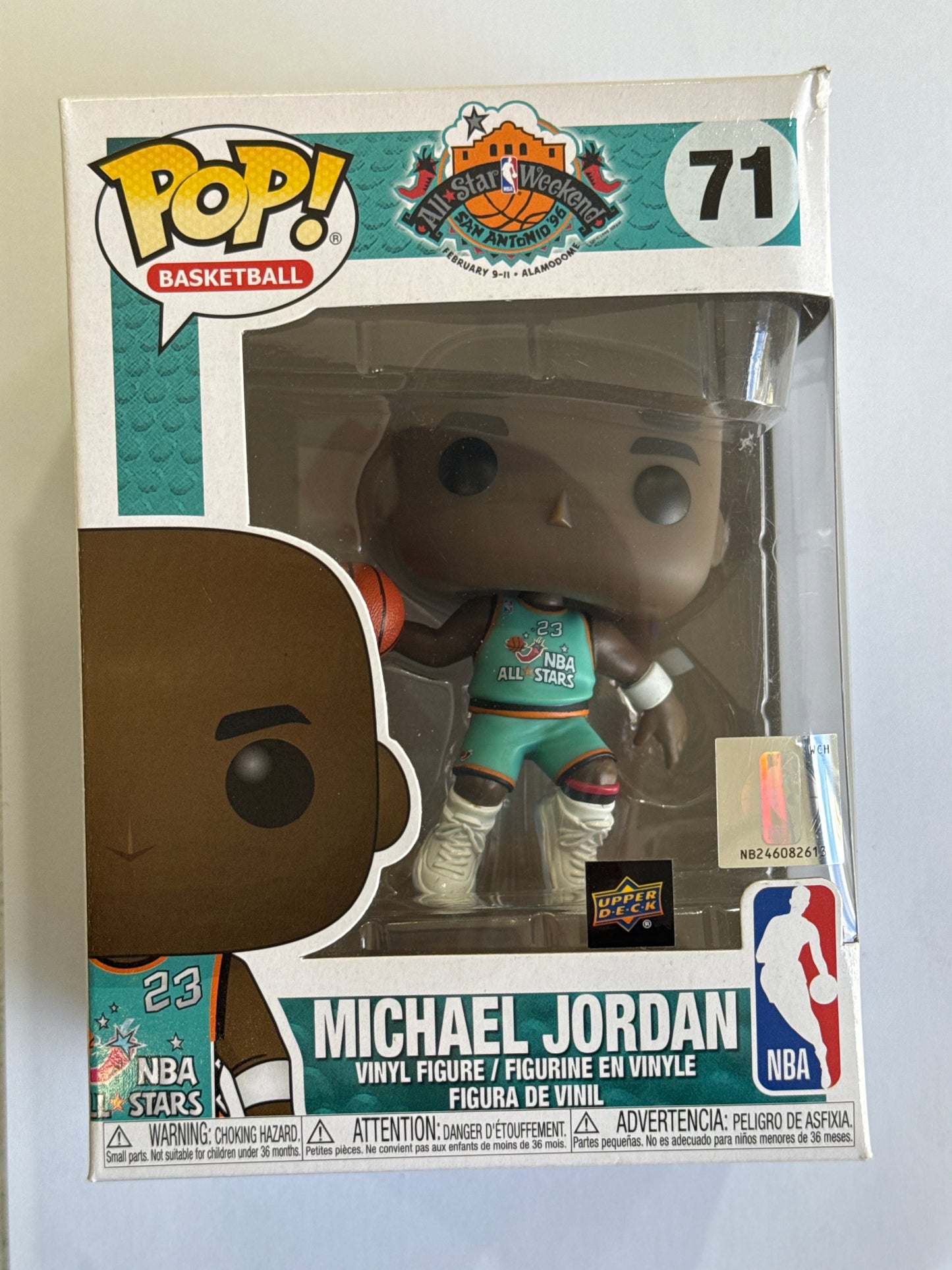 All Star Weekend - Michael Jordan All Stars Jersey Exclusive Pop! Vinyl #71