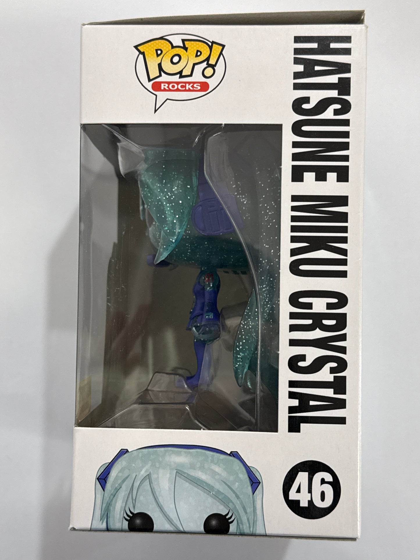 Hatsune Miku - Hatsune Miku Crystal Hot Topic Exclusive Pop Vinyl #46