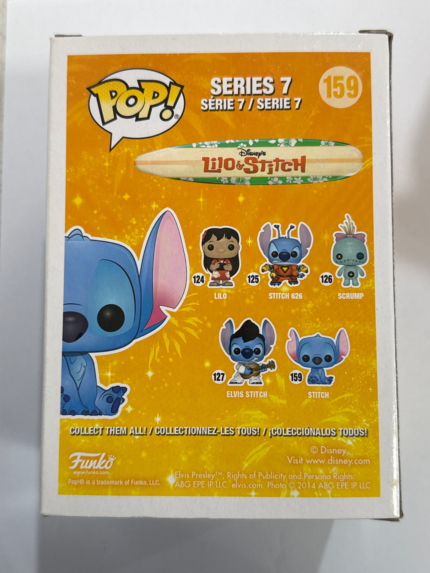 Lilo & Stitch - Stitch Seated Pop! Vinyl #159