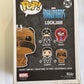Marvel Comics - Lockjaw Flocked 2017 NYCC US Exclusive Pop! Vinyl #257