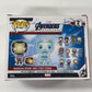 Avengers 4: Endgame - Morgan & Hologram Tony Glow with Helmet US Exclusive Pop! Vinyl 2-Pack