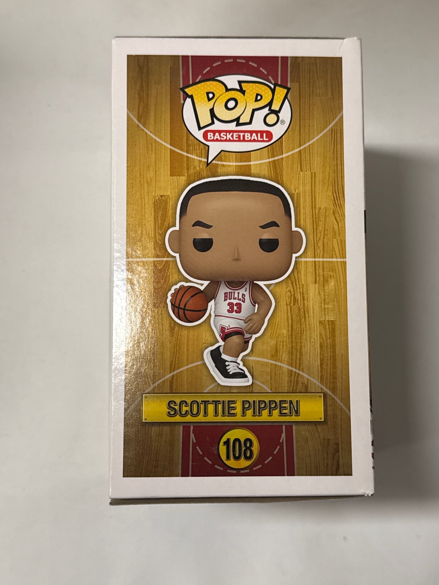 NBA: Legends - Scottie Pippen (Bulls Home) Pop! Vinyl #108