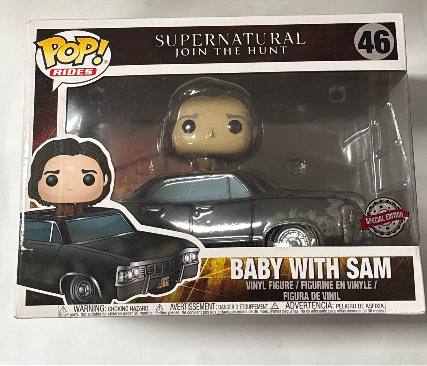 Supernatural Join The Hunt -Baby With Sam Pop! Ride #46