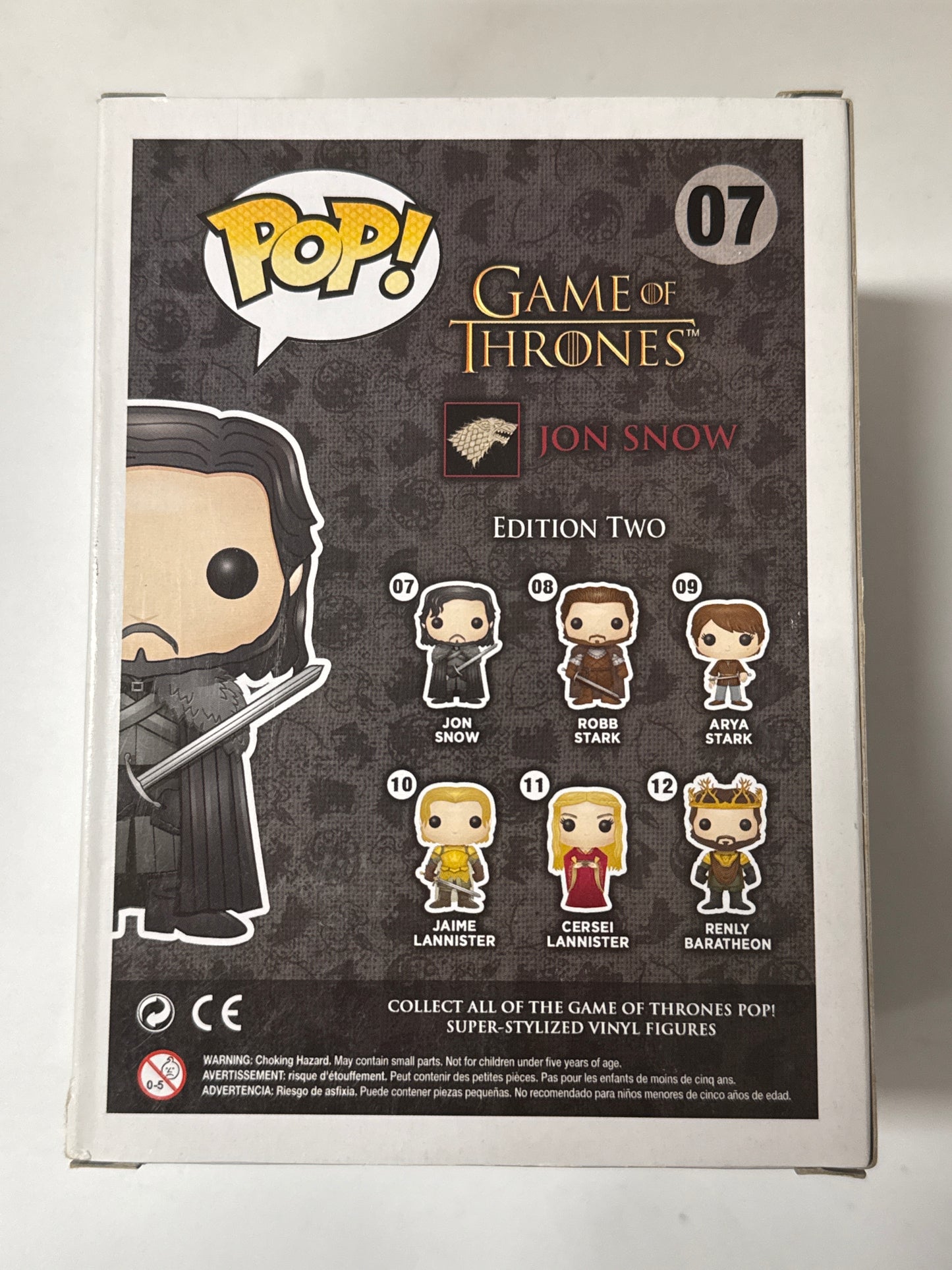 Game of Thrones - Jon Snow Pop! Vinyl #07