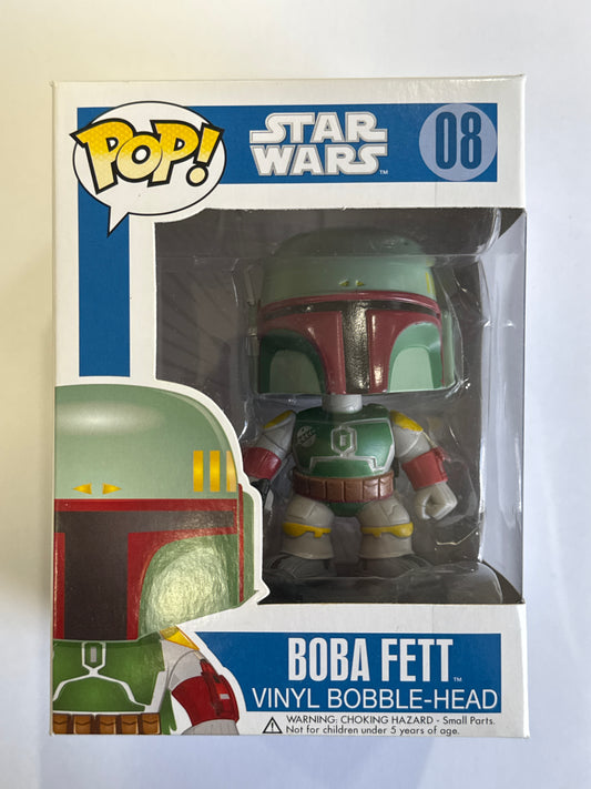 Star Wars - Boba Fett Blue Box Pop! Vinyl #08