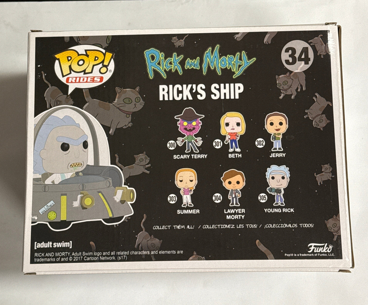 Rick and Morty - Rick's Ship US Exclusive Pop! Ride #34