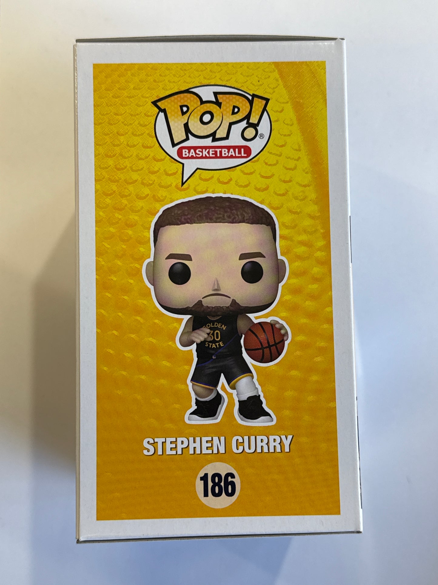 NBA: Warriors - Stephen Curry US Exclusive Pop! Vinyl #186