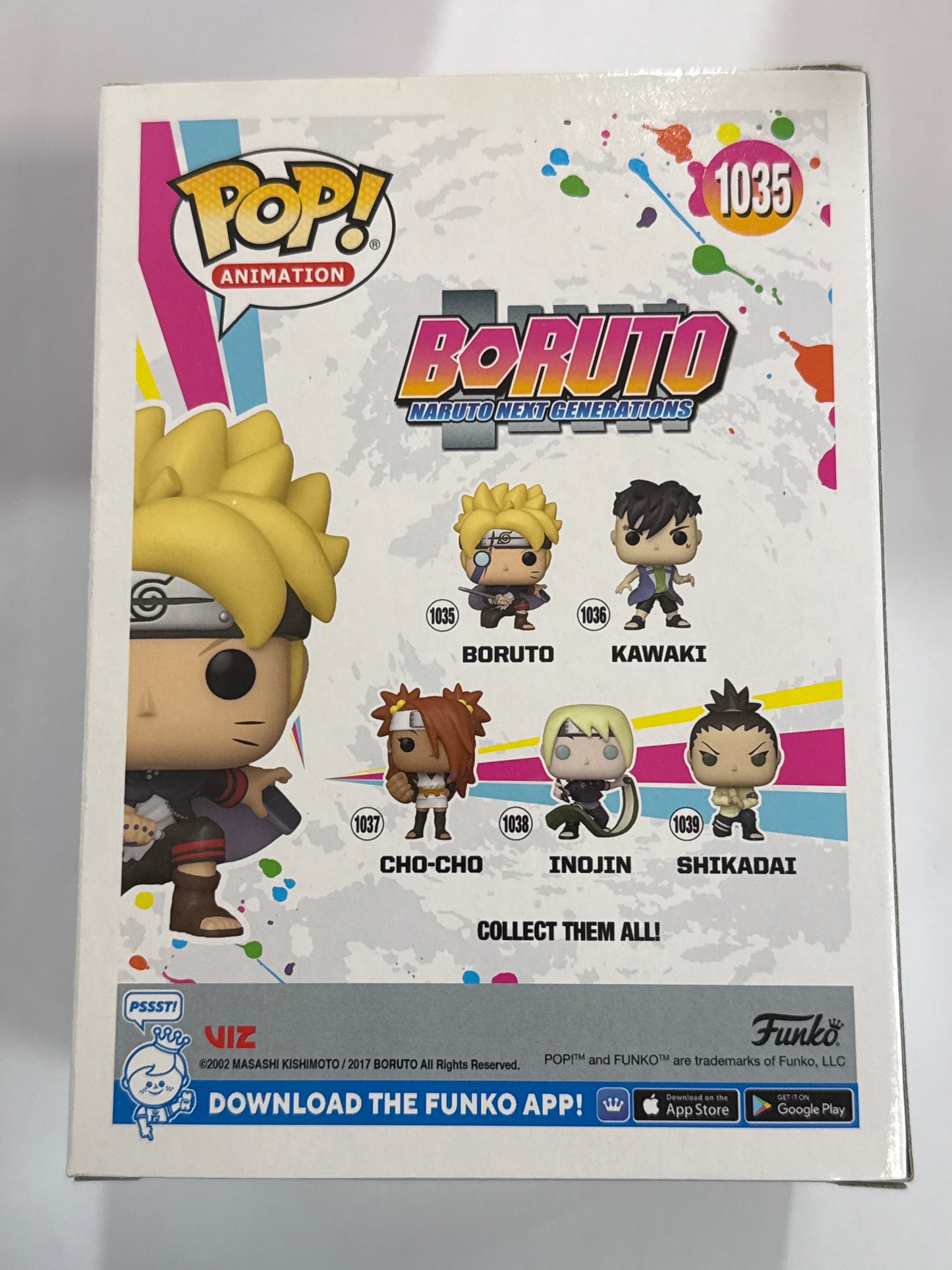 Boruto: Naruto Next Generations - Boruto Glow US Exclusive Pop! Vinyl #1035