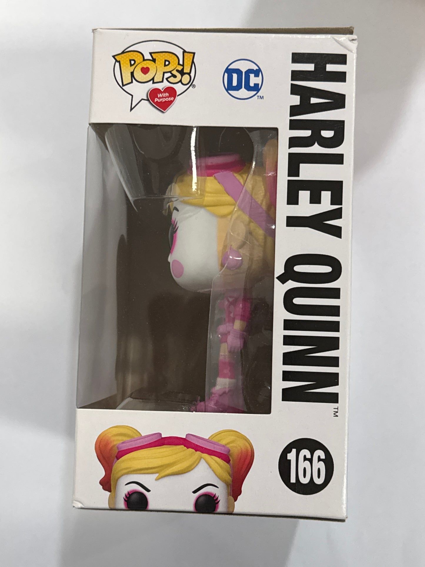DC Comics Bombshells - Harley Quinn Breast Cancer Awareness Pop! Vinyl #166