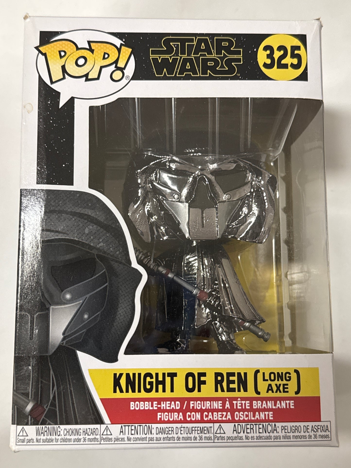 Star Wars - Knight of Ren Axe Chrome Pop! Vinyl #325