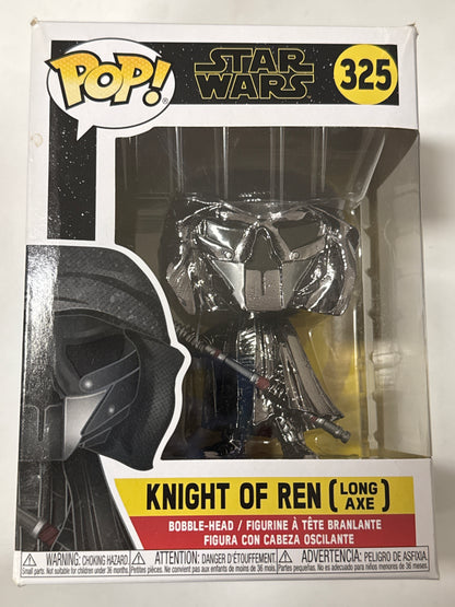 Star Wars - Knight of Ren Axe Chrome Pop! Vinyl #325