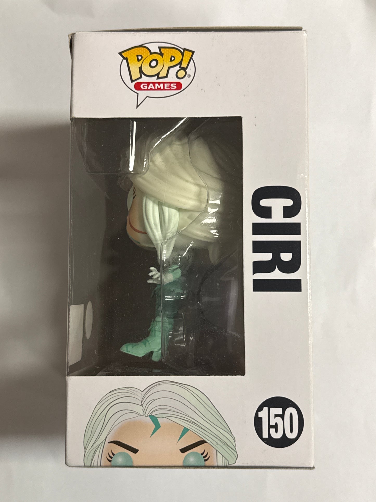 The Witcher Wild Hunt - Ciri Magic Glow E3 2019 Pop! Vinyl #150