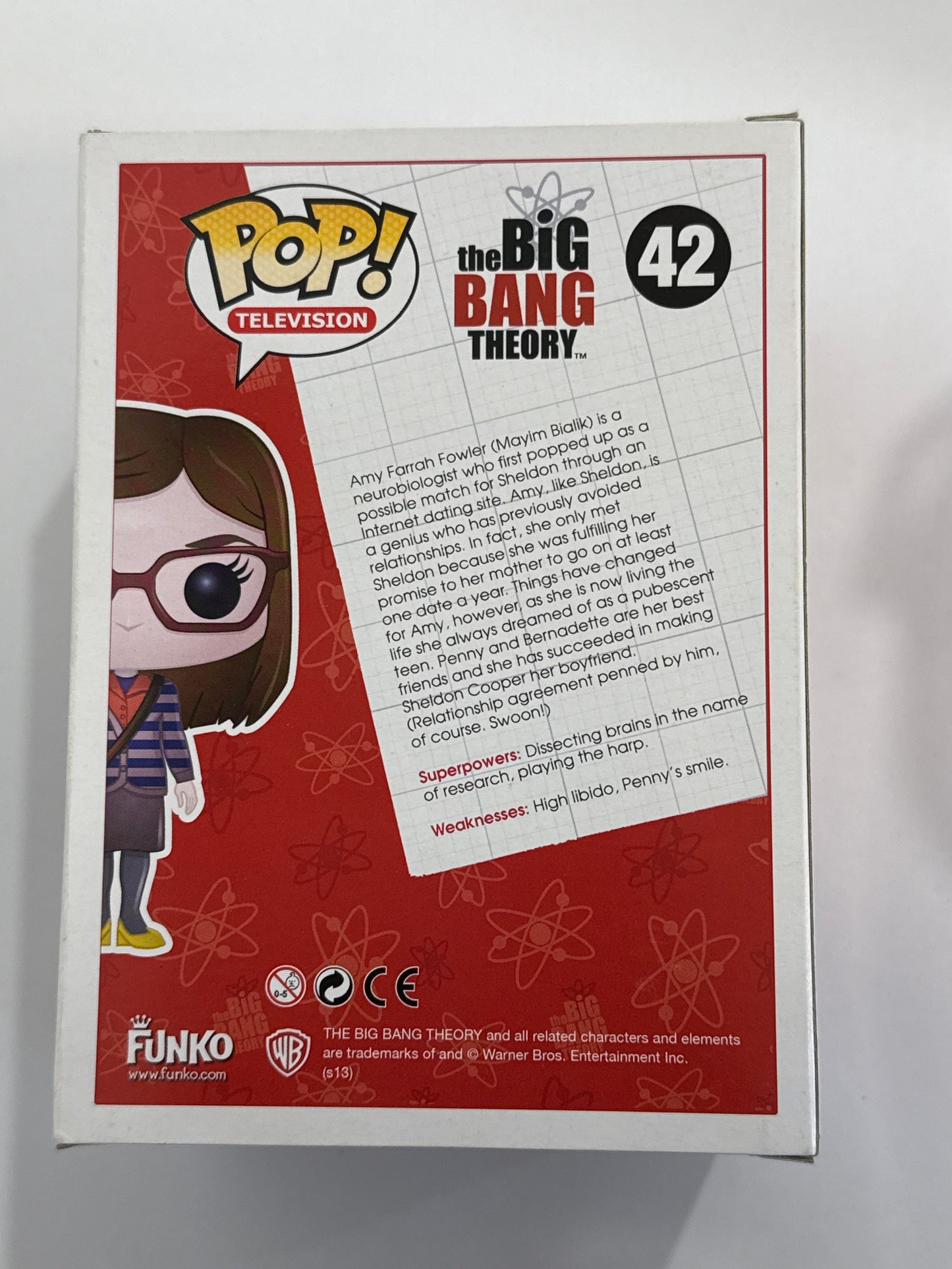 The Big Bang Theory - Amy Farrah Fowler Pop Vinyl #42