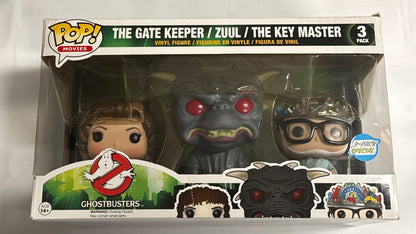 Ghostbusters - The Gate Keeper, Zuul and The Key Master 3 Pack Pop Vinyl