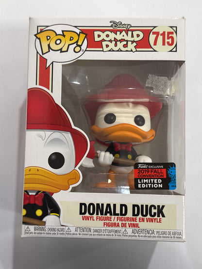 Disney - Donald Duck Fireman 2019 NYCC Exclusive Pop! Vinyl #715