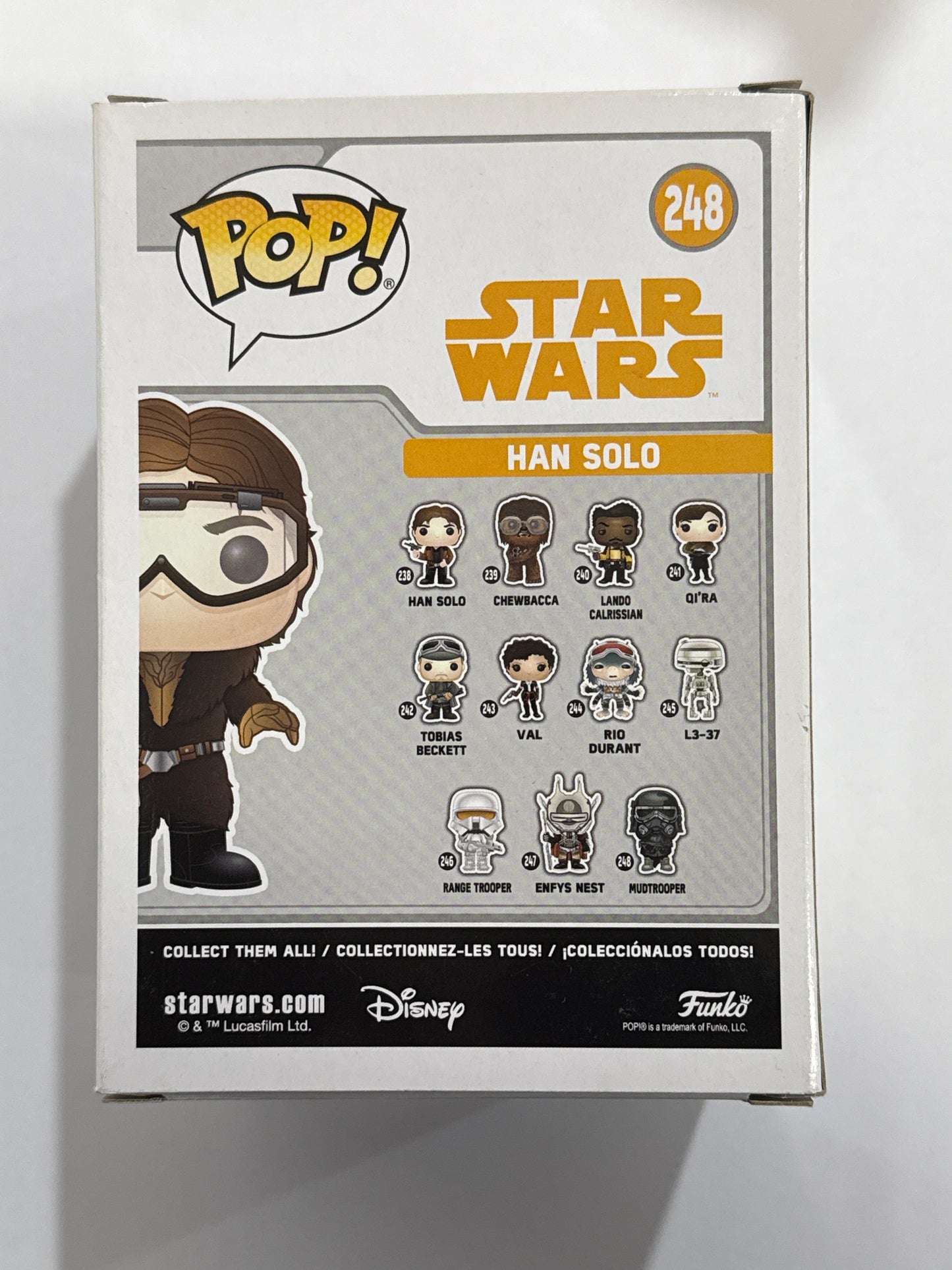 Star Wars: Solo - Han Solo US Exclusive Pop! Vinyl #248